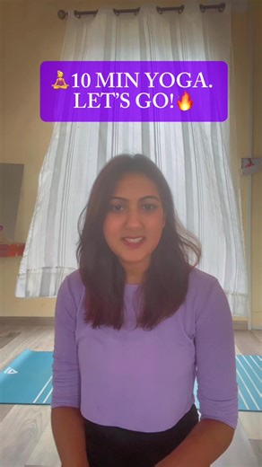 10-minute beginner yoga 🧘‍♀️✨ ✨ Move at your own pace ✨ Take breaks when needed ✨ Skip any pose that doesn’t feel right #yogaforbeginners #wellness #10minyoga #mauritius🇲🇺