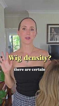 Wig density explained #wigs #hairloss #alopecia