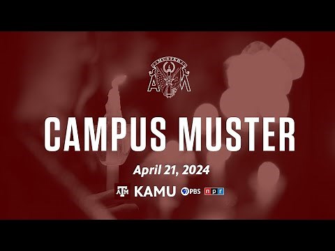 2024 Aggie Muster | LIVESTREAM REPLAY | Texas A&M University Campus Ceremony