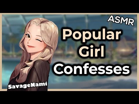 Popular Girl Kisses You at Her Party After Her Love Confession | ASMR Girlfriend Roleplay F4M