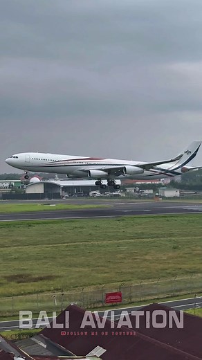 Landing in the Kingdom of Eswatini: A340 Arrival