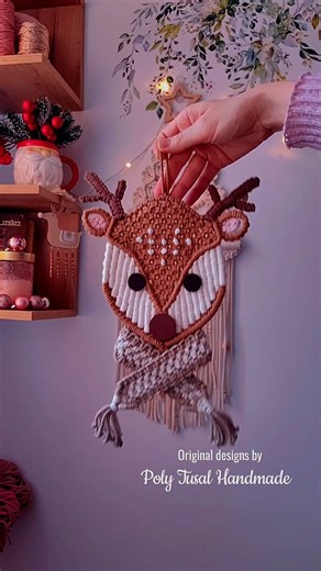 Macrame Christmas Tree 🎄 2 weeks until Christmas 😱 And my Main 2025 Christmas Pattern is not ready yet 😅 WELL... Let's say... This is life🙃 I don't know how, but I WILL finish it until the end of this week 💪💪💪 Meantime, check out my Etsy for Christmas and another unique Patterns, ESPECIALLY if you need to make a last minute Handmade GIFT ❤️ FOR SURE you will find there a pattern you would love ✨ #macrame #macramegift #macramechristmastree #christmasdiy #macramechristmas | Poly Tusal Handm