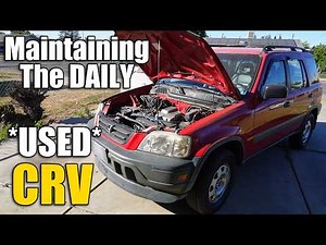 First *FULL Maintenance* for my USED HONDA CRV!!!