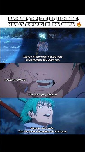 Hajime Kashimo Finally Appears ⚡ | JJK Season 3 Episode Debut