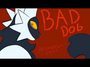 BAD DOG animation meme FLASH WARNING