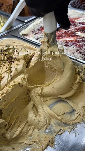 Real Pistachio Gelato: Why Authentic Flavor Isn’t Neon Green