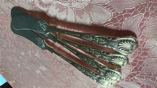 Vintage Sheffield, England Silver Plate French Hollow Luncheon Knives, Classic Ornate Baroque Handle, Shell Design 4 Pc Pristine - Etsy