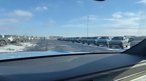Rivian CEO Shows Dozens Of Brand New R1T Trucks Ready For Delivery