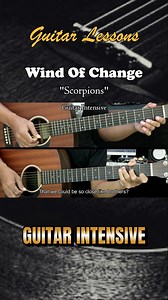 Wind Of Change - Scorpions - Easy guitar lessons | Guitar Intensive