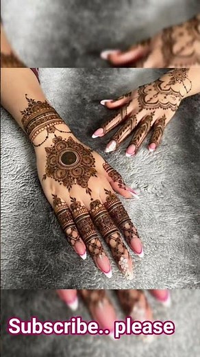 "Trending Mehndi Designs: Latest Trends and Styles"2025