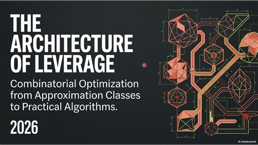 🎙️Combinatorial Optimization: From Approximation Classes to Practical Algorithm
