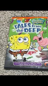 Review SpongeBob SquarePants tales from the deep 2003 DVD