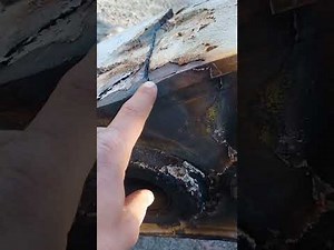 Broken boom repair and reinforcement on Komatsu 490 Excavator