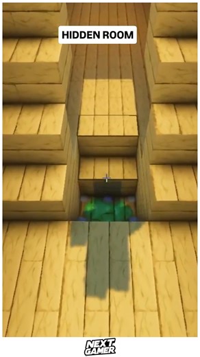 NextGamer on Instagram: "🔒 Minecraft Secret Hidden Room Create a hidden room that only you can access! 🧱💡 Use pistons, levers, or disguised entrances to add mystery and functionality to your base. 🕯️🌿 #MinecraftBuild #HiddenRoomDesign #RedstoneMechanism #CreativeBuilds #SurvivalMinecraft #MinecraftSecrets #AestheticBuild"