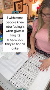 Get ready for the Interfacing down-low! Hey, I’m Amanda, the one woman show behind Be Mandy Things, where I sew bags and write beginner friendly bag sewing patterns for you to make the bags that make your friends say, “You made that?!” 🥰 Why does my bag need interfacing, you ask? It provides the stability and structure needed for bags to be able to hold their shape, and not look slouchy and fall over when you set it down. Applying interfacing to fabric is probably one of the most least favorite