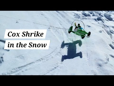 MORE Cox Sublime .049 Nitro Shrike Ripping on the Snow Tether ❄️ 💪 🏆 ⛷️ 🏂 🧊