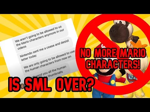 BREAKING NEWS! SML ISN’T ALLOWED TO USE MARIO CHARACTERS ANYMORE!