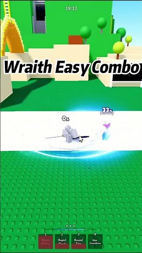 【Roblox Project Smash】Wraith Easy Combo Showcase #shorts#easycombo