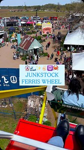 454 reactions · 51 shares | Have you taken a spin on the Ferris wheel yet? Take a ride and get an unforgettable bird’s-eye view of the farm!  Junkstock by the Sea is packed with shopping sprees, vintage treasures, live music, and amazing eats! ️ Open today until 7pm. #junkstock | Junkstock | Facebook