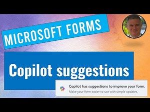 Copilot suggestions in Microsoft Forms