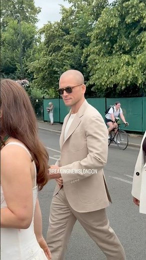 TARON EGERTON BRINGS STAR POWER TO WIMBLEDON