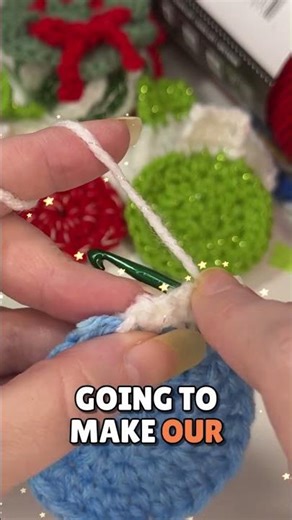 Simple Crochet Trick For Perfect Ornament Loops