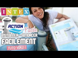 TUTORIAL | How to prime an INTEX pump filter?! Children's pool!