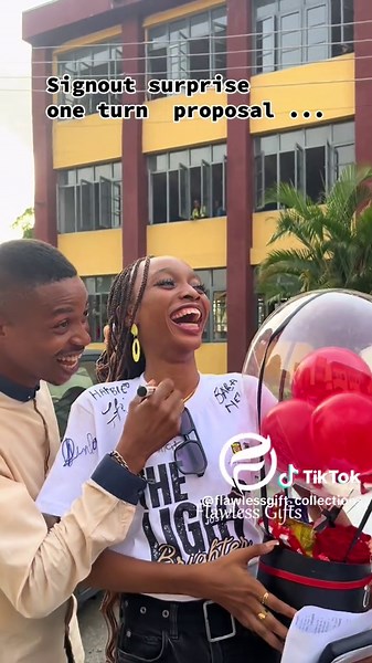 Celebrating Graduation with a Surprise Proposal