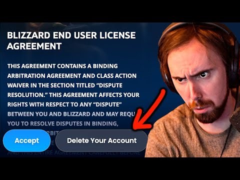 Blizzard Locks Your Account If You Don't Agree To New Terms | Asmongold Reacts