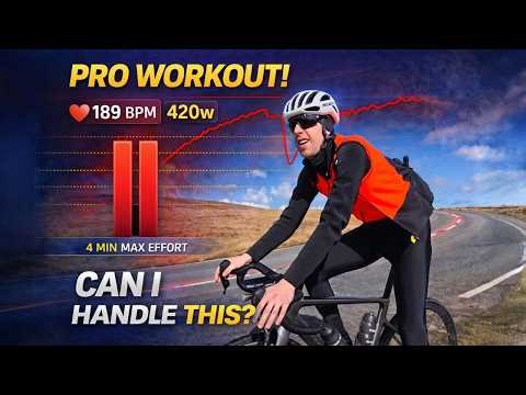 I Tried This Pro Cyclist Workout To Improve My VO2 Max!! - ep.5