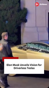 A video shared by Elon Musk on X showcases a driverless Tesla in action. Musk predicts a future with tens of millions of autonomous Teslas operating globally, offering rides 24/7. The revolutionary shift aims to redefine transportation. #ElonMusk #DriverlessCars #TeslaInnovation #FutureOfMobility #tesla | JioNews