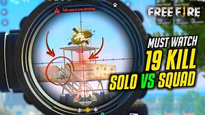 1M views · 107K reactions | AWM 19 Kill Solo vs Squad Free Fire...