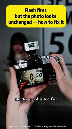 Used flash but the photo looks… the same? 🤔