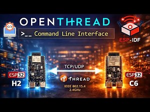 Testing (OT-CLI) OpenThread Command Line Interface on ESP32