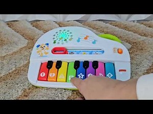 Fisher-Price Baby's First Keyboard with Songs, Lights and Sounds.