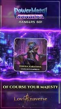 Power Metal Rangers Story Is Out Now! | Sci-Fantasy Space Metal Opera 🤘 #powermetal #audiodrama