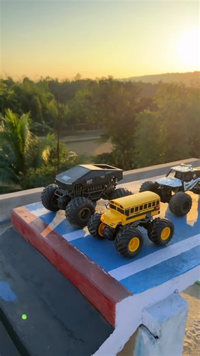 Rocktoys on Instagram: "3 Remote Control Car Jumping Test 🤯 #rccars #toys #shorts #reels #jump"