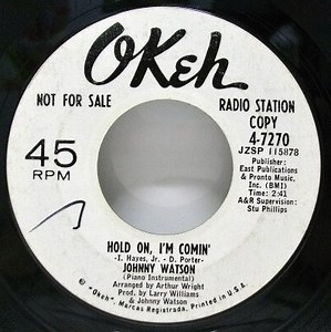 Johnny Watson - Hold On, I'm Comin'