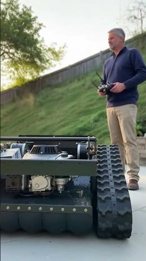 New addition: Remote-Controlled Fully Automatic Robot Lawn Mower, Garden Track, Home Wireless Law...