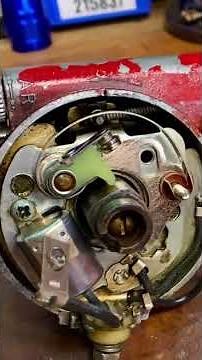 1961 Mga Lucas distributor points and condenser install. Will it run?