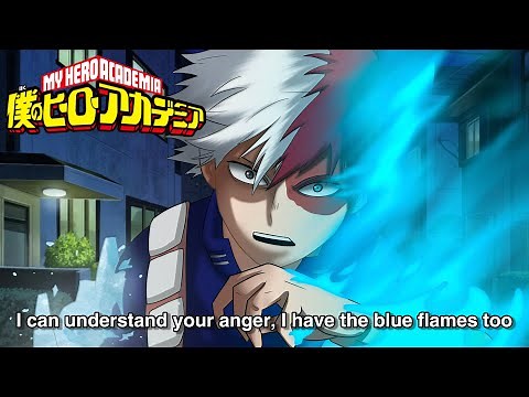 Shoto Todoroki BLUE FLAMES | My Hero Academia