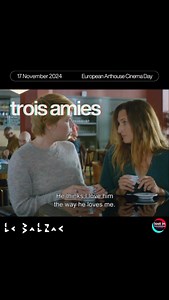 “Trois Amies” – European Arthouse Cinema Day, Intro by the translator 🎞️FILM: ‘Trois Amies’ (‘Three Friends’) directed by Emmanuel Mouret (117 mins) in French with English subtitles 🎬DATE & TIME: Sunday, November 17th, drinks at 7pm, screening at 8pm 📽️CINÉMA: Le Balzac, 1 Rue Balzac, 75008 Paris . . . @cinemalebalzac @afcaeasso @cicaeartcinema @artcinemaday @camillecott #camillecottin #troisamies #frenchfilm #cinemafrancais #filmscreening #learningfrench #americaninparis #frenchmovies #engli