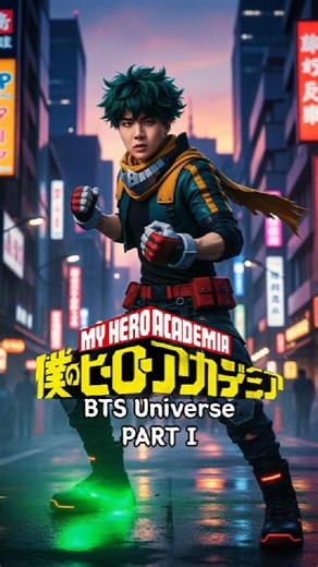 Realitycs.Studio | BTS enters the world of My Hero Academia⚡High-impact action edit inspired by MHA heroes. Which anime crossover should be next? #BTS... | Instagram