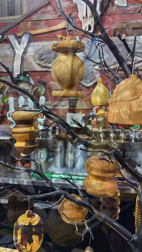 Not saying you need these, but your tree is judging you a little… 😏 And honestly, it’s right. These fresh ornaments just rolled into The Rusty Raven in New Glarus, Wisconsin, and they’re doing the absolute most in the best way. ✨ Even better, they were made by one of our awesome vendors, Tim Bachman, so you’re getting real-deal handmade holiday charm with a whole lot of personality. 🪵🎁 Swing into The Rusty Raven for fun holiday finds, or browse our online inventory. 🎄✨ Shop our website for n