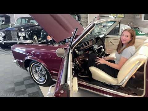 Starting the 1965 Pontiac GTO