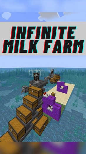 Minecraft Infinite Milk Farm Redstone Tutorial 1.18.1!#minecraft#minecraftbuilding#minecrafthacks#redstone#gaming#minecrafttutorial#icecoffey#tutorial