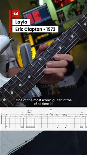 Layla - Eric Clapton | GUITAR TUTORIAL #guitarra #guitarlesson #ericclapton