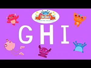Endless Learning Academy | Endless Uppercase Alphabet with GHI | Basic Alphabet Learning for Kids
