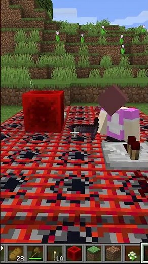回路作ってるおかんにイタズラ😜【マイクラ・マインクラフト】#shorts