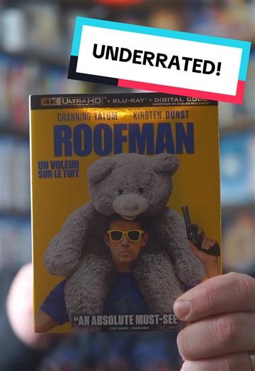 Check out Roofman starring Channing Tatum I’m on a journey to cancel every streaming service by 2028, one bluray at a time and today’s addition@to the collection is Roofman (2025). #movies #movie #roofman #channingtatum